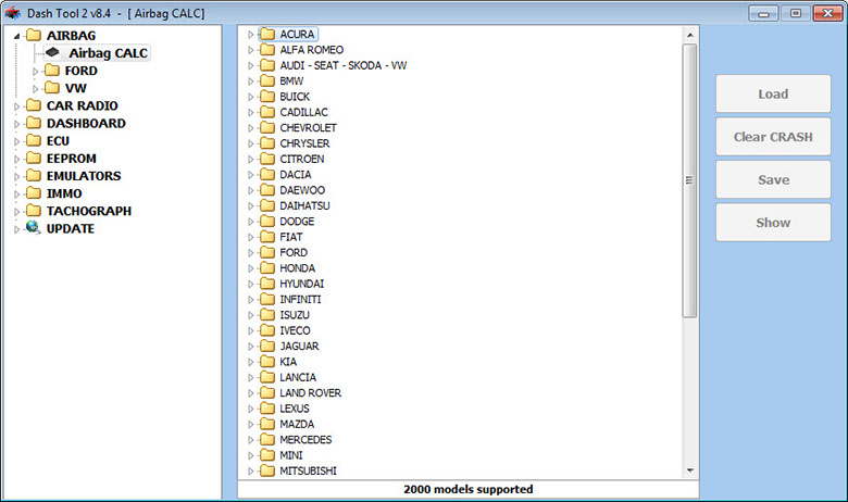 X-Tool Airbag Screenshot