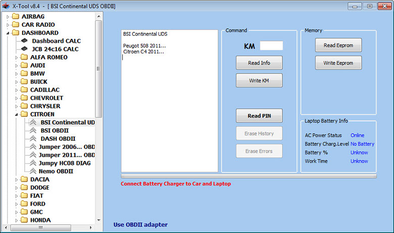X-Tool Screenshot 2