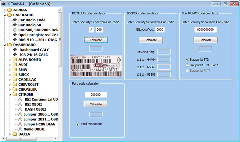 X-Tool Screenshot 3